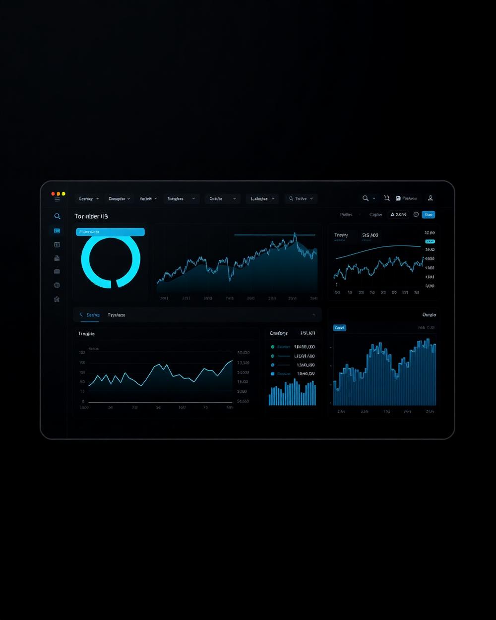 QuantScale Financial — High-Frequency Trading UI
